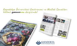 Kapadokya Üniversitesi Gastronomi ve Mutfak Sanatları Bölümü gastronomiturkey Dergisinde!