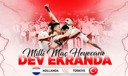 Hollanda-Türkiye maçı, Göreme'de dev ekranda izlenecek