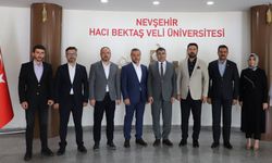 AK Parti Nevşehir Heyetinden Rektör Aktekin’e Tebrik Ziyareti