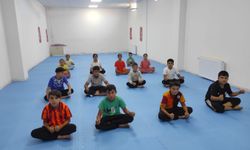 Karapınar beldesinde taekwondo kursu açıldı