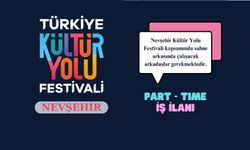 Nevşehir Kültür Yolu Festivali Part Time İş İlanı