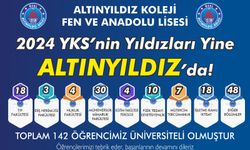 Bireysel ve Kitlesel Başarıda Zirvenin Tek İsmi Altınyıldız Koleji Fen ve Anadolu Lisesi