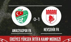 Nevşehir FK üçüncü hazırlık maçında Amasyaspor’u 1-0 yendi