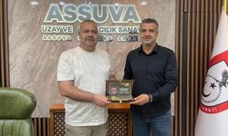 Assuva Savunma Sanayi Başkanı Başbuğ İş insanı Ay'ı ağırladı