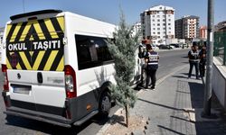 Nevşehir'de Okul çevreleri ve servis araçları denetlendi