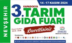 Nevşehir'de 3. Kapadokya Tarım Fuarı İçin Geri Sayım Başladı