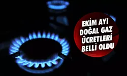 2024 Yılı Ekim ayı doğal gaz fiyatları belli oldu