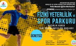 POMEM Sınavlarına Hazırlanan Gençler İçin ‘Fiziki Yeterlilik ve Spor Parkuru’ Kursu