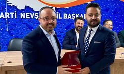 AK Parti Nevşehir İl Başkanlığında devir teslim töreni yapıldı