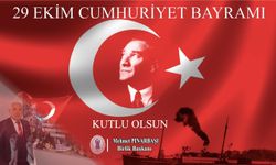 Pınarbaşı "Cumhuriyetimizin 101. Yıl Dönümü Kutlu Olsun"