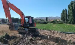 Ürgüp’te tarlasının içerisinden sulama borusu geçen vatandaşlara önemli duyuru