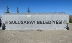 Sulusaray Belediyesine hizmet çadırı kazandırıldı