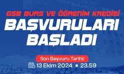 Gençlik ve Spor Bakanlığı Burs/Kredi Başvuruları Başladı