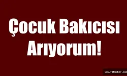 Avanos'ta ikiz bebek bakımı için yardımcı aranıyor