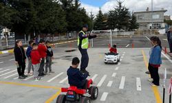 Nevşehir'de öğrencilere trafik eğitimi