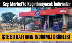 Acıgöl'de Toki SEÇ Market’te İndirim Günleri Başladı