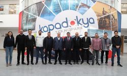 Rektör Aktekin Kapadokya Teknopark’ta İncelemelerde Bulundu