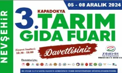 Nevşehir'de 3. Kapadokya Tarım Fuarı İçin Geri Sayım Başladı