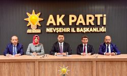 Ak Parti Nevşehir yeni il yönetimi ilk toplantısını yaptı