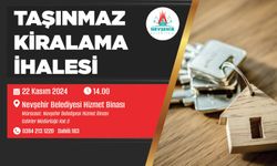 Nevşehir Belediyesi’nden Taşınmaz Kiralama İhalesi