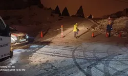 Göreme-Ortahisar yolu trafiğe açıldı