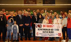 Öğretmenler Arası Voleybol ve Masa Tenisi Turnuvaları Ödül Töreni Gerçekleştirildi