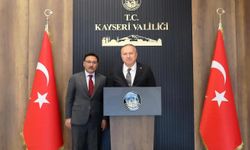 Nevşehir Valisi Fidan, Kayseri Valisi Çiçek’i ziyaret etti