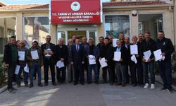 Nevşehir'de Organik ve İyi Tarım Uygulamaları Sertifika Töreni