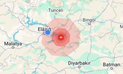 Elazığ'da 5 büyüklüğünde deprem oldu