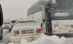 Nevşehir - Aksaray karayolu çift taraflı trafiğe kapatıldı