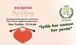 Kadınlar ördükleri kışlıkları Nevşehir İHH ile yoksullara ulaştırıyor