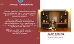 Ragıp Özaltın’dan Yeni Yılı Mesajı