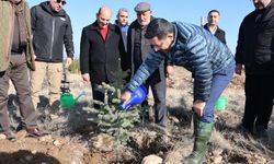 Nevşehir’de Yeni Doğan ve Ölen Kişiler İçin Fidan Dikildi