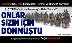 110. Yıl Dönümünde Sarıkamış Harekatı'nda neler yaşandı?