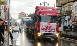 Nevşehir İHH yardım tırları uğurlanacak