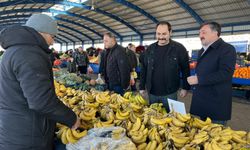 Kaymakam Celepci Acıgöl pazarında incelemelerde bulundu