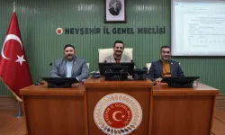 Nevşehir İl Genel Meclisi Ocak ayı kararları açıklandı