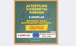 Altınyıldız İlköğretim Kurumunda 4. Sınıf Bursluluk Sınavına Rekor Başvuru!