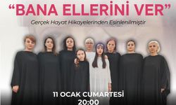 'Bana Ellerini Ver' Tiyatro Oyunu Bu Akşam Ürgüp'te