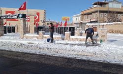 Nevşehir'in en soğuk yeri Derinkuyu oldu