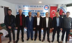 Nevşehir Büro Memur-Sen'de İsmail Ağmanalmaz Tazeledi