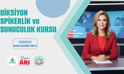 “Diksiyon, Spikerlik Ve Sunuculuk” Kurs Kayıtları Başladı