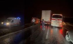 Nevşehir - Aksaray yolu tek şeritten trafiğe açıldı