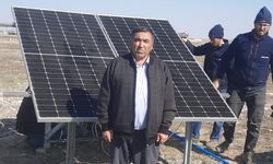 Nevşehir'in o köyünde güneş enerjili hayvan içme suyu tesisi kuruldu