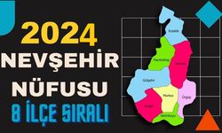 2024 Yılı Nevşehir İlçe, belde ve köylerin nüfusları