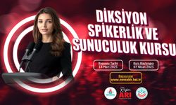 Nevşehir'de “Diksiyon, Spikerlik ve Sunuculuk” Kursu Açılacak