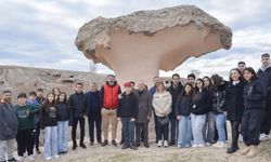 Yunanlı öğretmen ve öğrenciler Kapadokya'ya hayran kaldılar