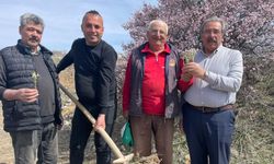 Avanos’ta baharın renkleri kendini gösterdi