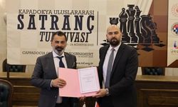 Uluslararası Kapadokya satranç turnuvasında imzalar atıldı