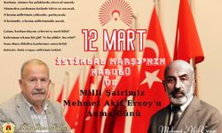 NTB Başkanı Salaş'dan 12 Mart İstiklal Marşının Kabulü Mesajı